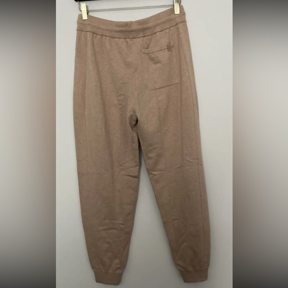 LUNYA Cozy Cotton Silk Jogger Women's Sz M Tranquil Tan NEW Lounge Pants - Picture 6 of 9